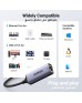 UGREEN USB to RJ45 Ethernet Adapter Aluminum Case (Space Gray) 50922 UGREEN USB to RJ45 Ethernet Adapter Aluminum Case (Space Gray) 50922
