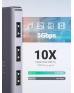 UGREEN 4-Port USB 3.0 Hub + Powered by USB-C, Metal Plated Shell, Ultra Slim 50985 UGREEN 4-Port USB 3.0 Hub + Powered by USB-C, Metal Plated Shell, Ultra Slim 50985