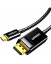UGREEN USB Type C to DP Cable 1.5m (Black) 50994 UGREEN USB Type C to DP Cable 1.5m (Black) 50994
