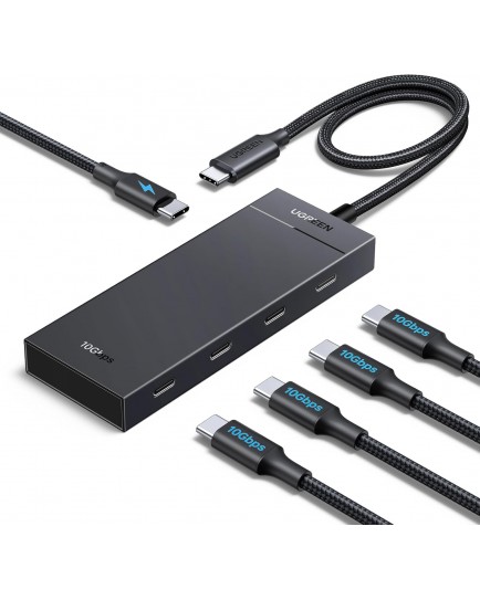 UGREEN USB-C To 4xUSB-C 3.2 HUB With PD (5in1) 55334 UGREEN USB-C To 4xUSB-C 3.2 HUB With PD (5in1) 55334