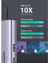 UGREEN USB-C to 2*USB3.0+HDMI+RJ45+SD&TF +PD port Converter (7in1) 90568 UGREEN USB-C to 2*USB3.0+HDMI+RJ45+SD&TF +PD port Converter (7in1) 90568