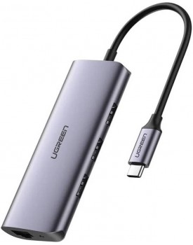 UGREEN USB-C to 3 x USB 3.0+RJ...
