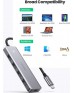 UGREEN 4-Port USB3.0 Hub with USB-C Power Supply 70336 UGREEN 4-Port USB3.0 Hub with USB-C Power Supply 70336