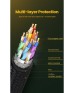 UGREEN DP Male to Male Cable Braided 5 m 80394 UGREEN DP Male to Male Cable Braided 5 m 80394