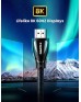 UGREEN HDMI A M/M Cable with Braided 2m 8K 80403 UGREEN HDMI A M/M Cable with Braided 2m 8K 80403