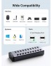 UGREEN USB 3.0 7-Port Hub-12V2A (DC: 5.5) Power Supply (UK) 90306 UGREEN USB 3.0 7-Port Hub-12V2A (DC: 5.5) Power Supply (UK) 90306