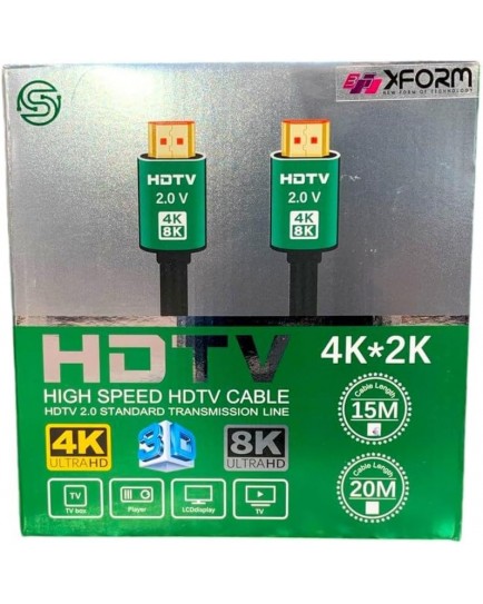 XFORM HDMI CABLE 15M