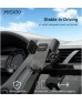 Yesido C163 Air Vent Spring Clip Phone Holder, Anti Slide, Transparent Panel, Non-Slip Silicone Pad, Universal Ball, ABS + PC + Solar Panel Material, Transparent/Black | C163 Yesido C163 Air Vent Spring Clip Phone Holder, Anti Slide, Transparent Panel, Non-Slip Silicone Pad, Universal Ball, ABS + PC + Solar Panel Material, Transparent/Black | C163