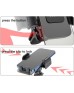 Yesido C163 Air Vent Spring Clip Phone Holder, Anti Slide, Transparent Panel, Non-Slip Silicone Pad, Universal Ball, ABS + PC + Solar Panel Material, Transparent/Black | C163 Yesido C163 Air Vent Spring Clip Phone Holder, Anti Slide, Transparent Panel, Non-Slip Silicone Pad, Universal Ball, ABS + PC + Solar Panel Material, Transparent/Black | C163