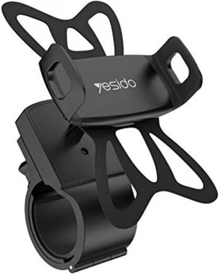 Yesido C42 Bike Bicycle Motorcycle Mobile Phone Holder Mount Universal 360 Degree Adjustable Rotation Compatible with iPhone 12 mini/12/12 pro, Samsung Galaxy S21/20 or Note Ultra, Huawei and more Yesido C42 Bike Bicycle Motorcycle Mobile Phone Holder Mount Universal 360 Degree Adjustable Rotation Compatible with iPhone 12 mini/12/12 pro, Samsung Galaxy S21/20 or Note Ultra, Huawei and more