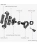 Yesido C66 Bike Bicycle Motorcycle Mobile Phone Holder Mount Universal 360 Degree Adjustable Rotation Compatible With Iphone 12 Mini/12/12 Pro, Samsung Galaxy S21/20 Or Note, Huawei And More | C66 Yesido C66 Bike Bicycle Motorcycle Mobile Phone Holder Mount Universal 360 Degree Adjustable Rotation Compatible With Iphone 12 Mini/12/12 Pro, Samsung Galaxy S21/20 Or Note, Huawei And More | C66