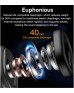 Yesido EP05 Wireless Bluetooth Headset, 32mm Driver, 20Hz-20kHz Frequency Range, Bluetooth 5.2 Connectivity, Noise Reduction Technology, Up to 10 Meters Range, Up To 8 Hours Of Playtime, Black | EP05 Yesido EP05 Wireless Bluetooth Headset, 32mm Driver, 20Hz-20kHz Frequency Range, Bluetooth 5.2 Connectivity, Noise Reduction Technology, Up to 10 Meters Range, Up To 8 Hours Of Playtime, Black | EP05