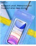 Yesido WB11 Waterproof Mobile Phone Pouch, Up to 20M Deep Sea Diving, High Elastic Arm Strap, Adjustable Clip, Adhesive Cover, Adjustable Neck Strap, Waterproof, Anti-Sinking, Purple | WB11 Yesido WB11 Waterproof Mobile Phone Pouch, Up to 20M Deep Sea Diving, High Elastic Arm Strap, Adjustable Clip, Adhesive Cover, Adjustable Neck Strap, Waterproof, Anti-Sinking, Purple | WB11